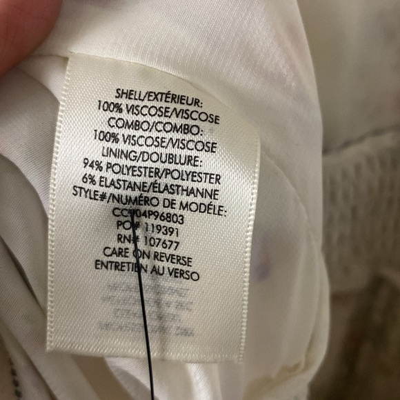 ALICE+OLIVIA MARISKA FLORAL DRESS FLUTTER SLEEVE SMOCKED WAIST TRENDING PATTERN - Picture 16 of 16